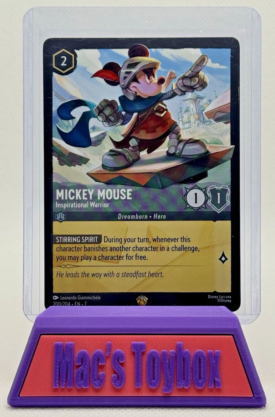 Mickey Mouse - Inspirational Warrior 200/204 Archazia's Island Regular